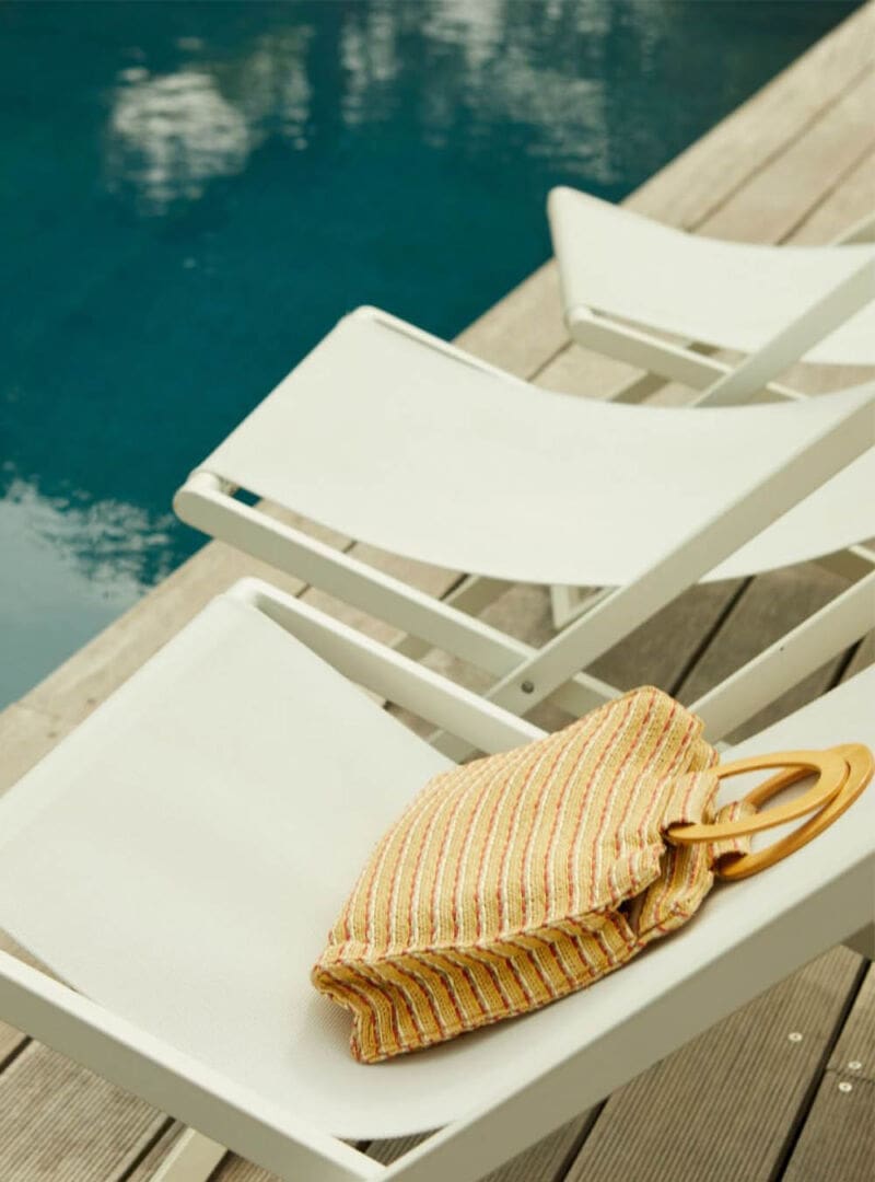 Retro hotel pools for a Slim Aarons summer 11 Le Nessay