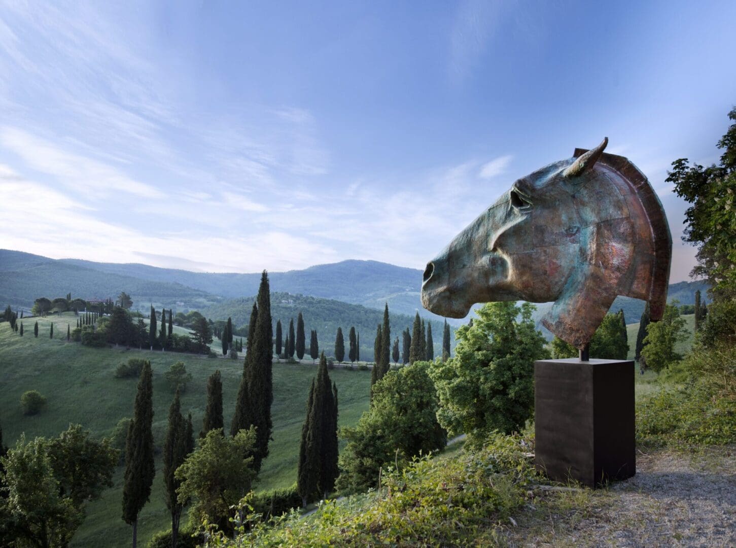 An Umbrian Renaissance: inside Italy's ultimate castle-turned-country retreat 5 Art@Reschio Nic Fiddian Green Castello di Reschio scaled 1 scaled