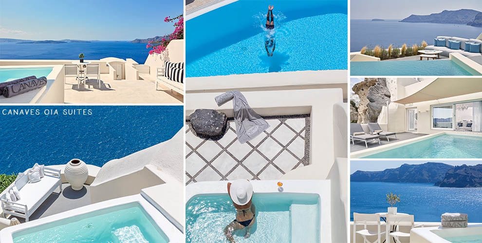 Canaves Oia Suites Collage 1