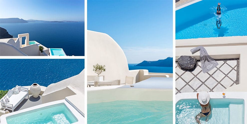 Canaves Oia Suites Collage