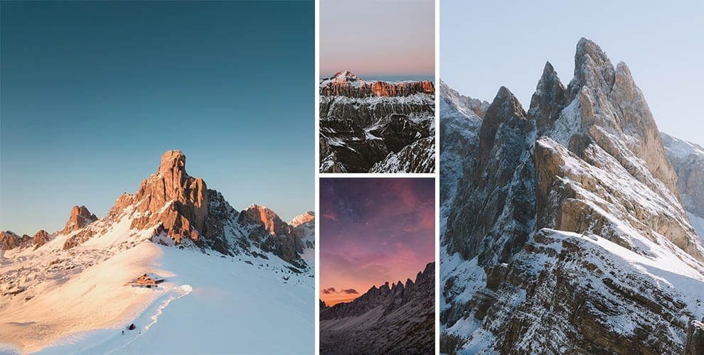 Dolomites Collage 1