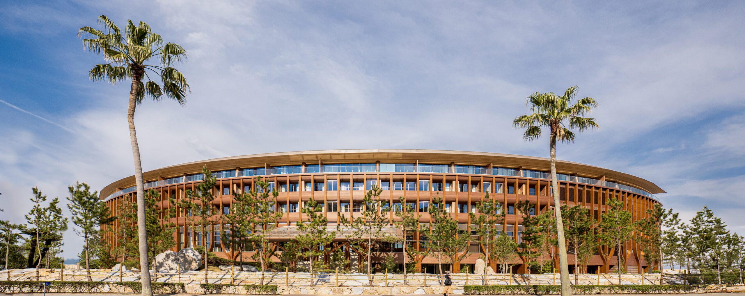 THE PASONA's striking architecture