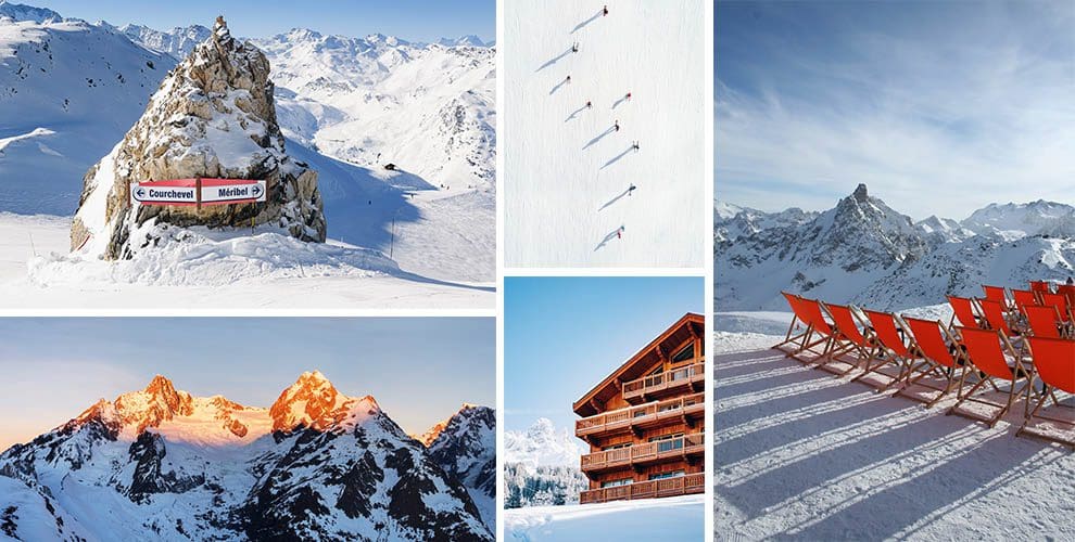 France Ski Collage