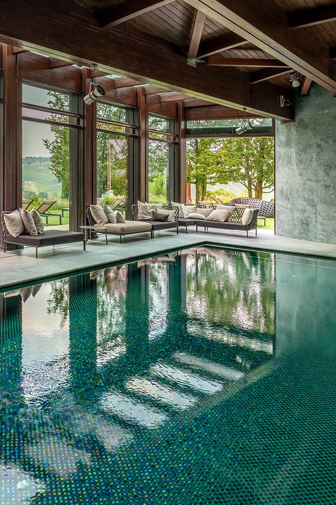 Il Boscareto Resort & Spa pool area