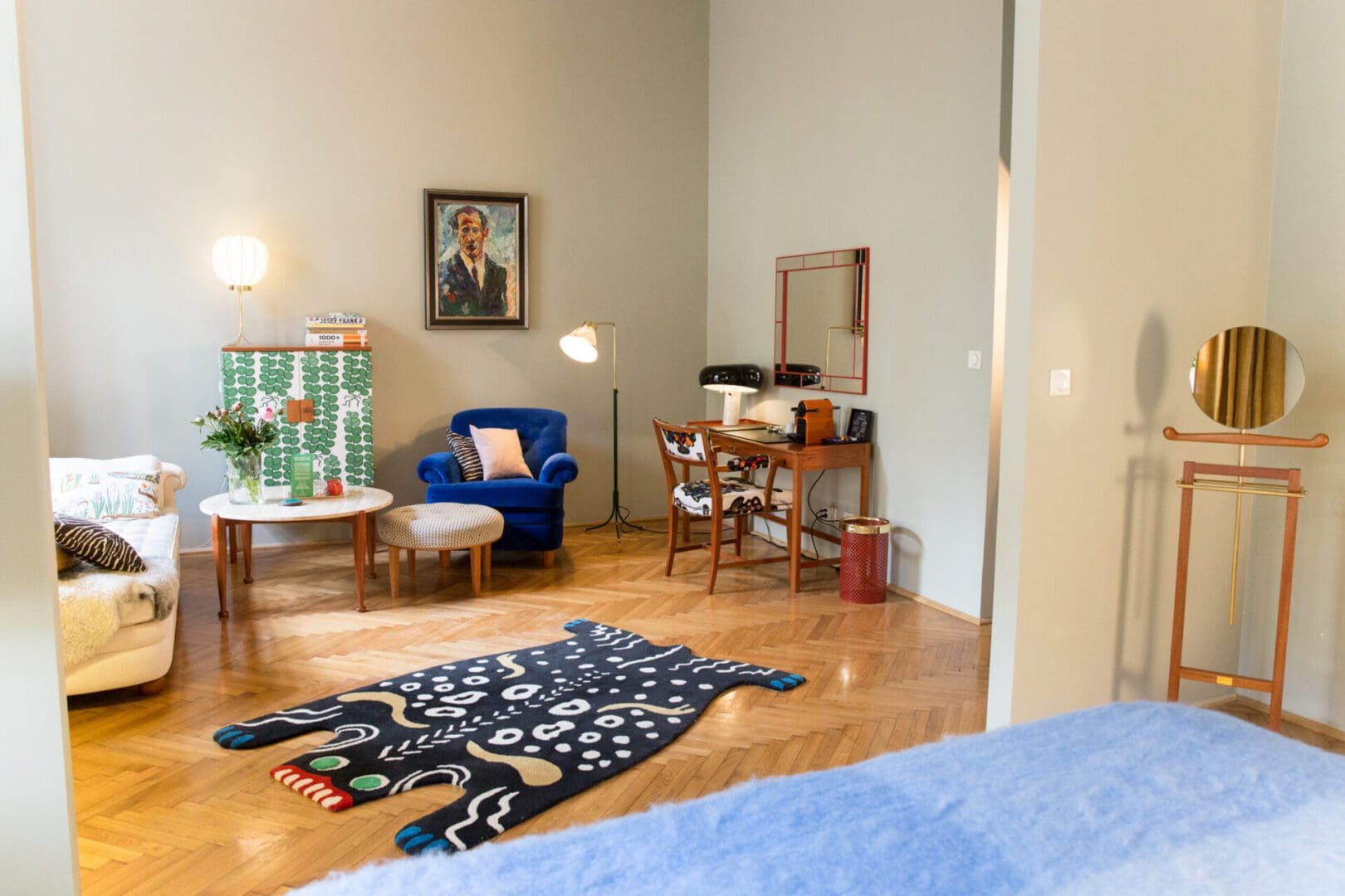 A look inside…Vienna’s artiest boutique hotel 18 Josef Frank Suite living room scaled 1 scaled