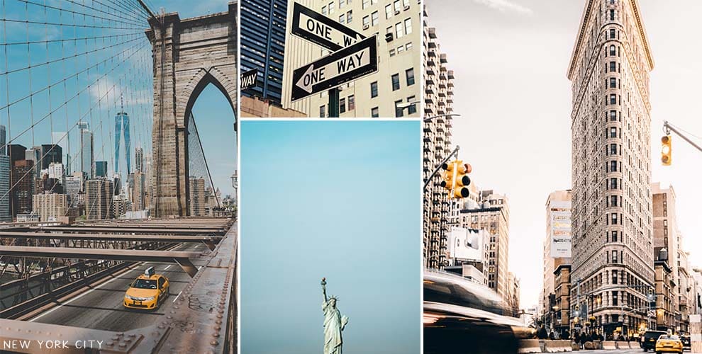 The Big Apple - and some little surprises 1 NYC Collage