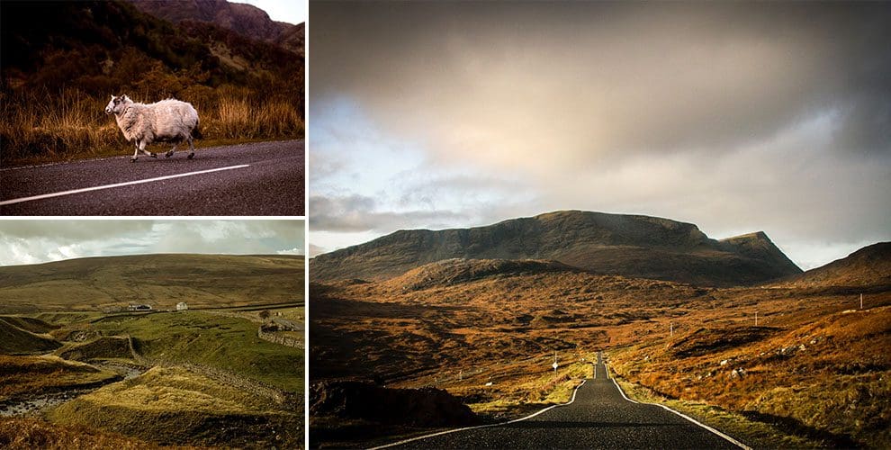 Scotland Itinerary Collage