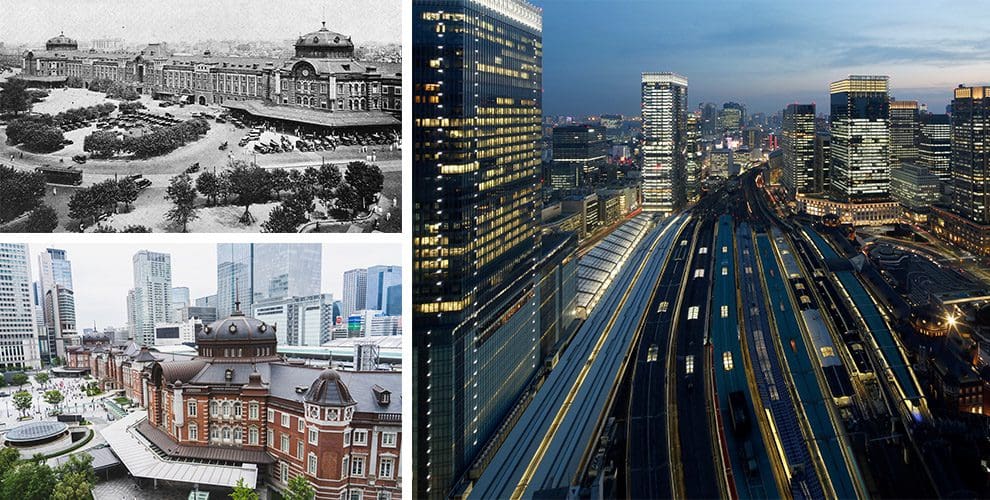 Tokyo Station Collage